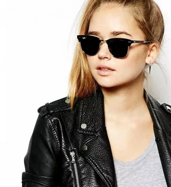 Black Clubmaster Sunglasses for women - Krazzy Fashion